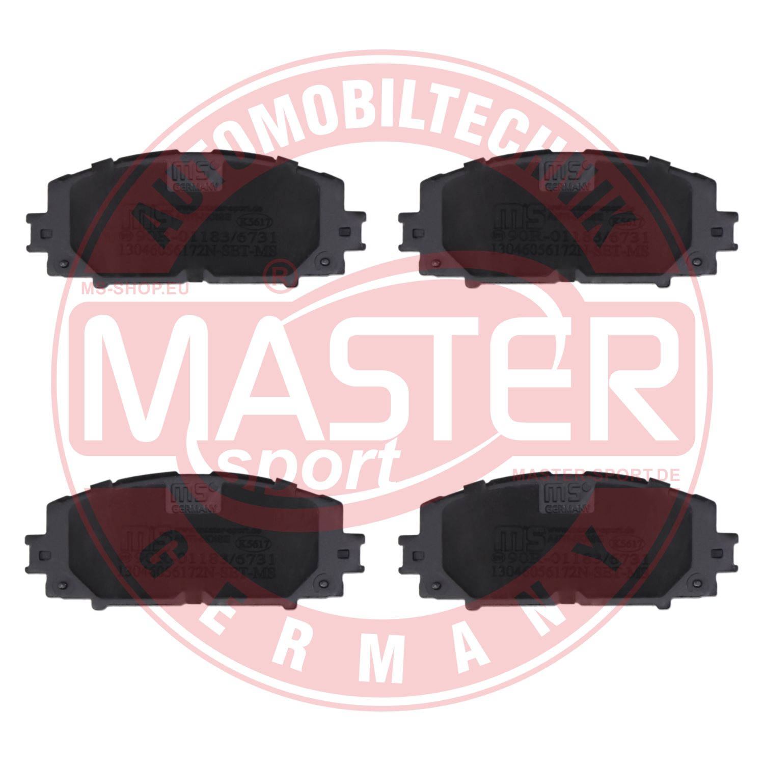 Placute frana MASTERSPORT GERMANY 13046056172N-SET-MS